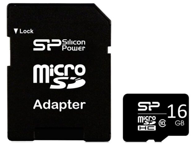 SILICON POWER κάρτα μνήμης 16GB micro SDHC, Class 10