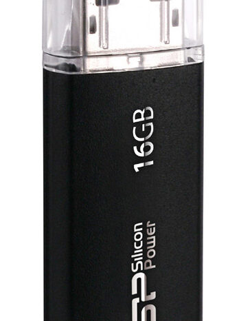SILICON POWER USB Flash Drive Ultima II-I, 16GB, USB 2.0, μαύρο
