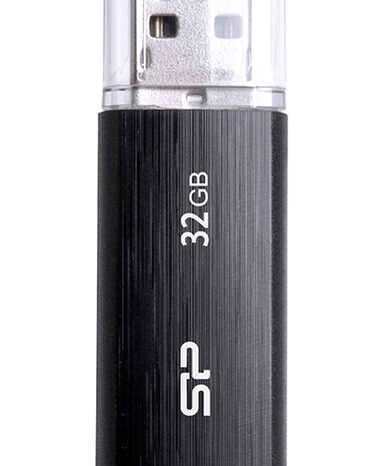 SILICON POWER USB Flash Drive Ultima U02, 32GB, USB 2.0, μαύρο