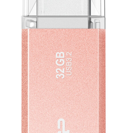 SILICON POWER USB Flash Drive Helios 202, 32GB, USB 3.2, ροζ χρυσό