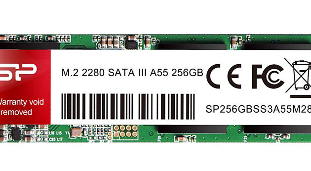 SILICON POWER SSD A55, 256GB, M.2 2280, SATA III, 560-530MB/s