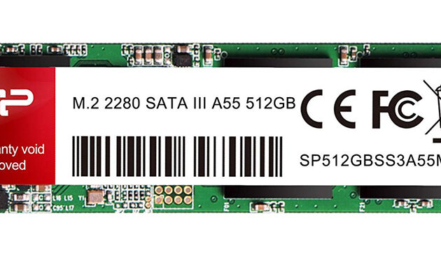 SILICON POWER SSD A55, 512GB, M.2 2280, SATA III, 560-530MB/s