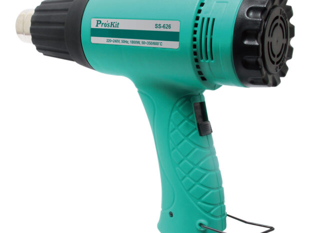 PROSKIT πιστόλι θερμού αέρα SS-626B με οθόνη, 1800W, 50~600 °C