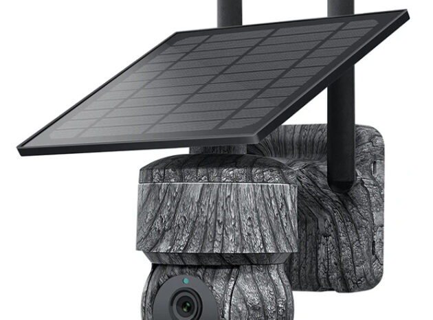 SECTEC smart ηλιακή κάμερα κυνηγού ST-517C, 3MP, 4G, PIR, PTZ, SD, IP65