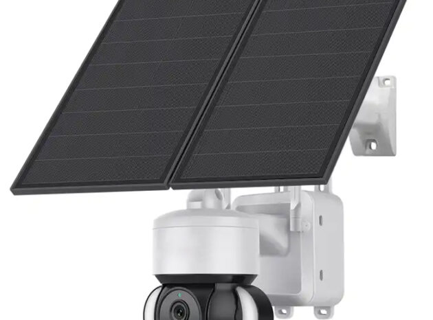 SECTEC smart ηλιακή κάμερα ST-518, 3MP, 4G, PIR, PTZ, SD, 20000mAh, IP65