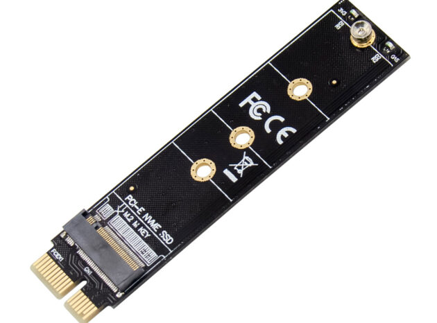 POWERTECH κάρτα επέκτασης PCIe σε M.2 M Key NVMe ST522
