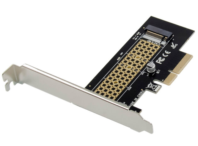 POWERTECH κάρτα επέκτασης 4x PCIe σε M.2 M Key NVMe ST534
