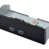 POWERTECH front panel 5.25" σε 2x USB 3.1 & 2x USB-C, VL820