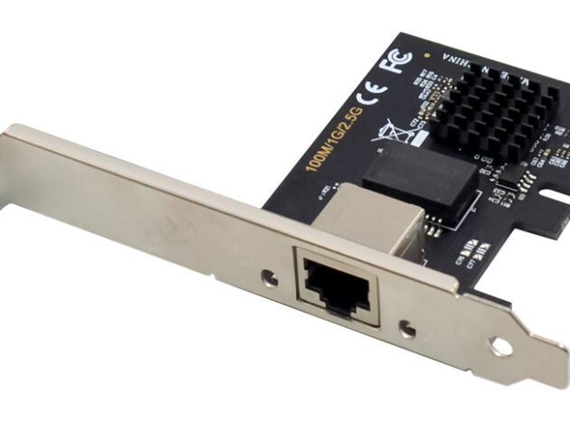 POWERTECH κάρτα επέκτασης PCIe σε RJ45 2.5G ST7266, RTL8125B
