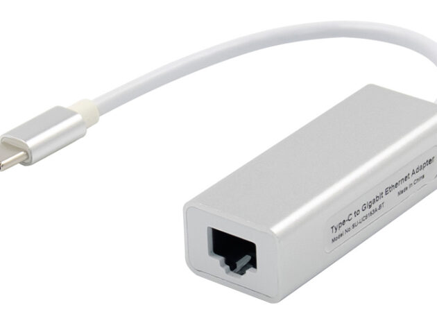 Αντάπτορας δικτύου ST735, USB-C, 1000Mbps Ethernet, ασημί