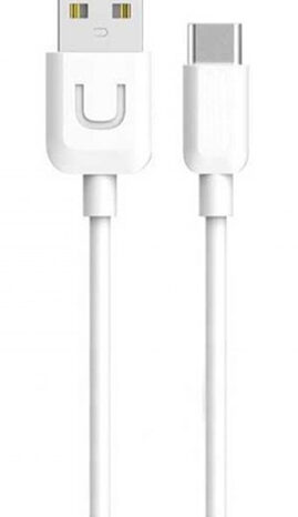 USAMS καλώδιο USB-C σε USB US-SJ099, 2.1A, 1m, λευκό