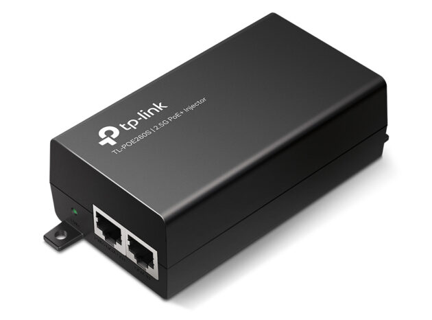 TP-LINK 2.5G PoE+ Injector TL-POE260S, IEEE 802.3af/at, Ver. 1.0