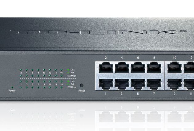 TP-LINK Easy Smart Switch TL-SG1016DE, 16-Port Gbit, Ver. 4.2