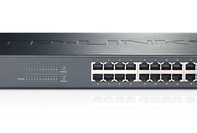 TP-LINK Gigabit Rackmount Switch TL-SG1024 24-Port, Ver. 12.0