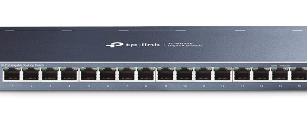 TP-LINK desktop switch TL-SG116, 16-Port, 10/100/1000Mbps, Ver. 1.0
