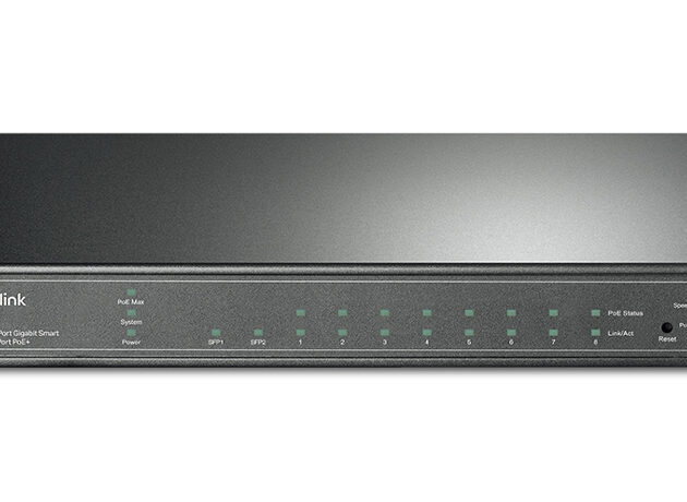 TP-LINK JetStream switch TL-SG2210P, 10-Port Gigabit, 8x PoE+, Ver. 5.0