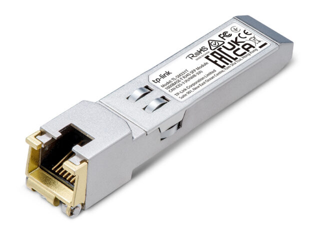 TP-LINK 1000BASE-T RJ45 SFP Module TL-SM331T, έως 100m, Ver. 1.0