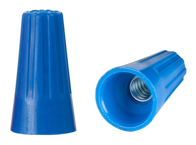 Σύνδεσμος καλωδίου twist-on P2 TOOL-0083, Φ9.9mmx17.7mm, μπλε, 25τμχ