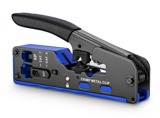 Πρέσα ακροδεκτών TOOL-0093 για καλώδια δικτύου RJ12/6P & RJ45/8P