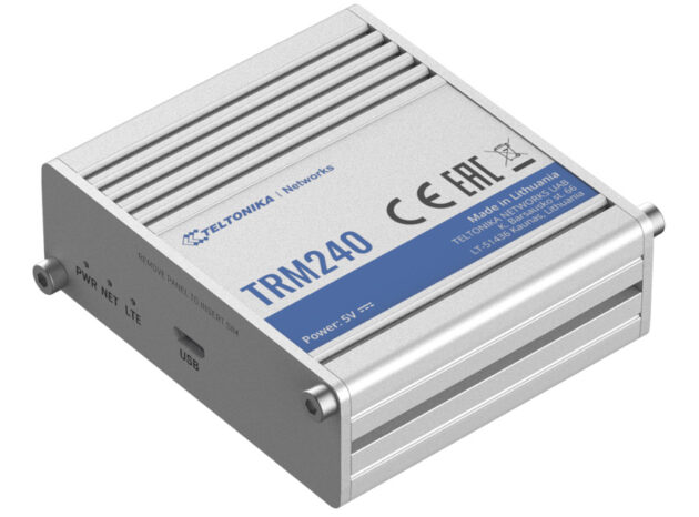 TELTONIKA Industrial cellular modem TRM240, LTE Cat 1, USB