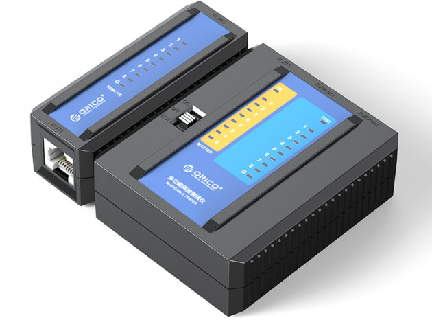 ORICO tester καλωδίων TXJ004, δικτύου 4P/8P & τηλεφώνου 2P/4P/6P