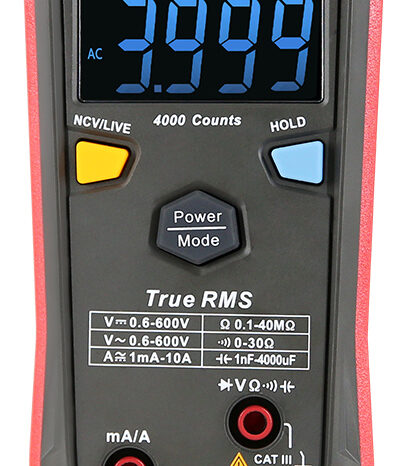 UNI-T ψηφιακό πολύμετρο UT123D, True RMS, NCV, AC/DC