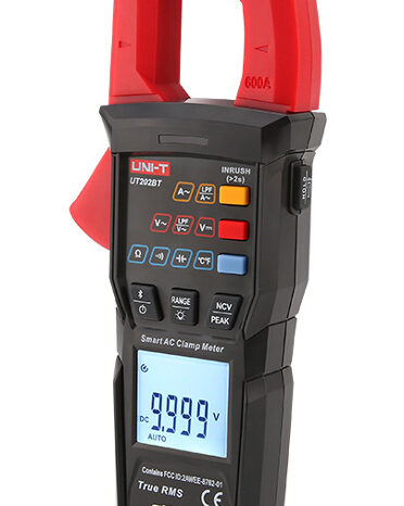 UNI-T ψηφιακή αμπεροτσιμπίδα UT202BT, 600A AC, NCV, Bluetooth, True RMS