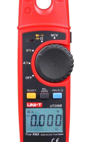 UNI-T ψηφιακή αμπεροτσιμπίδα UT256B, 200A AC/DC, NCV, True RMS