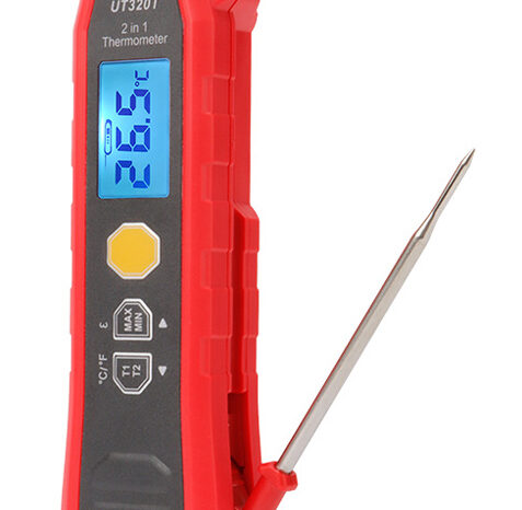 UNI-T ψηφιακό θερμόμετρο 2 in 1 UT320T, -40~300 °C, IP54