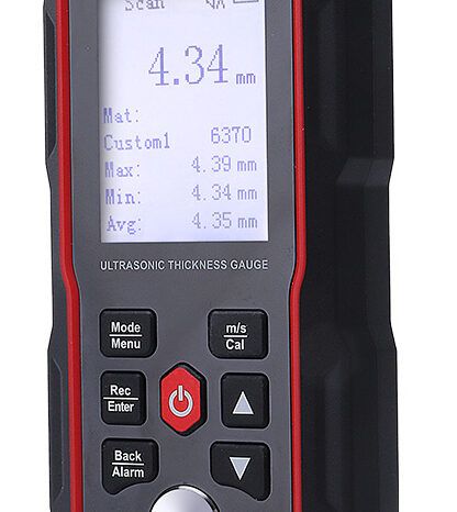 UNI-T ψηφιακός μετρητής πάχους υπερήχων UT345A, 2000mAh, mm/in