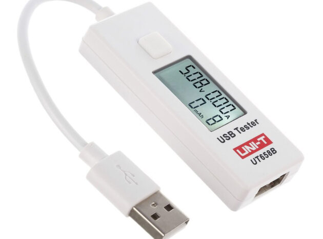 UNI-T USB συσκευή ελέγχου καλωδιώσεων UT658B, με οθόνη