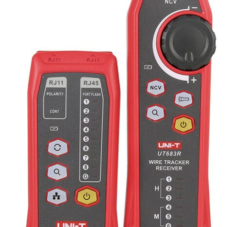 UNI-T tester καλωδίων δικτύου UT683KIT, RJ45/RJ11