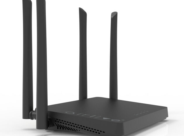 AIRLIVE mesh router W6184QAX, Wi-Fi 6, 1800Mbps AX1800, 4x Gigabit ports