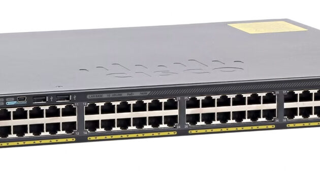 CISCO used Switch Catalyst WS-C2960X-48FPS-L, 48x 10/100/1000 POE+