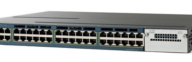 CISCO used Catalyst WS-C3560X-48P-L Switch, 48 ports PoE, 1x PSU, Managed