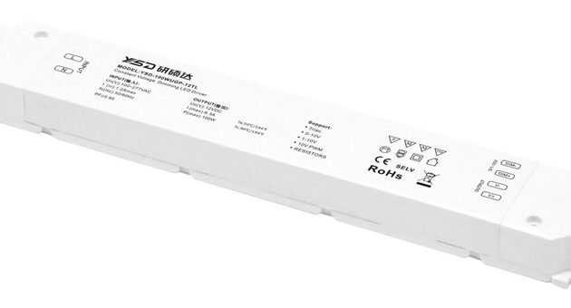 YSD τροφοδοτικό DC 100WUGP-12, 12VDC, 100W, 8.3A, IP20, dimmable