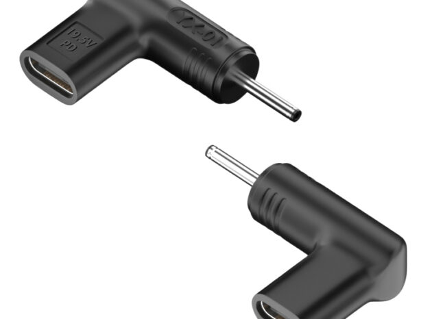 POWERTECH αντάπτορας τροφοδοσίας laptop YX-01, USB-C σε Samsung 3x1.1mm, μαύρος