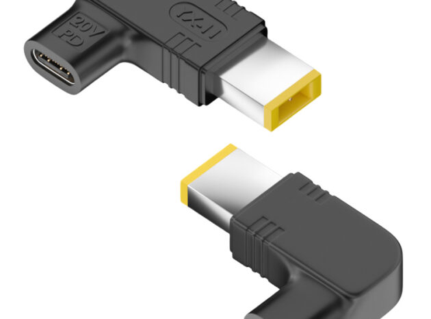 POWERTECH αντάπτορας τροφοδοσίας laptop YX-11, USB-C σε Lenovo 11x4.5mm, μαύρος