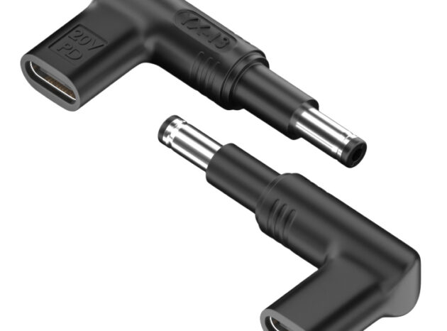 POWERTECH αντάπτορας τροφοδοσίας laptop YX-13, USB-C σε HP 4.8x1.7mm, μαύρος