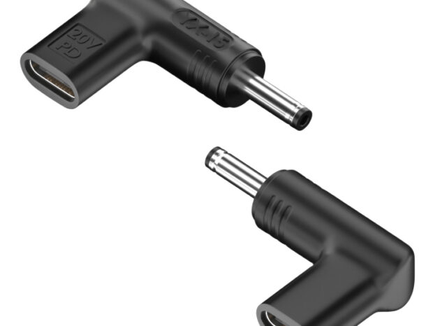POWERTECH αντάπτορας τροφοδοσίας laptop YX-15, USB-C σε Asus 4x1.35mm, μαύρος