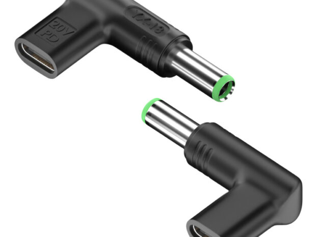 POWERTECH αντάπτορας τροφοδοσίας laptop YX-18, USB-C σε Toshiba 6.3x3mm, μαύρος