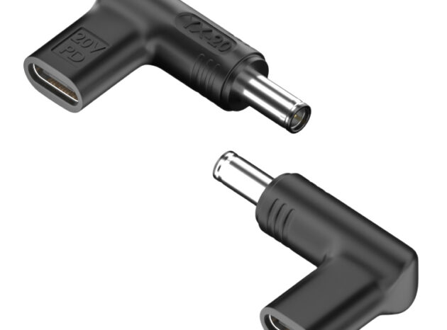 POWERTECH αντάπτορας τροφοδοσίας laptop YX-20, USB-C σε Asus 6x3.7mm, μαύρος