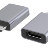 POWERTECH αντάπτορας USB 3.0 Micro B σε USB-C PTH-067, 5Gbps, γκρι